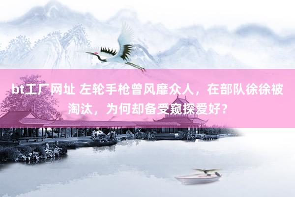 bt工厂网址 左轮手枪曾风靡众人，在部队徐徐被淘汰，为何却备受窥探爱好？