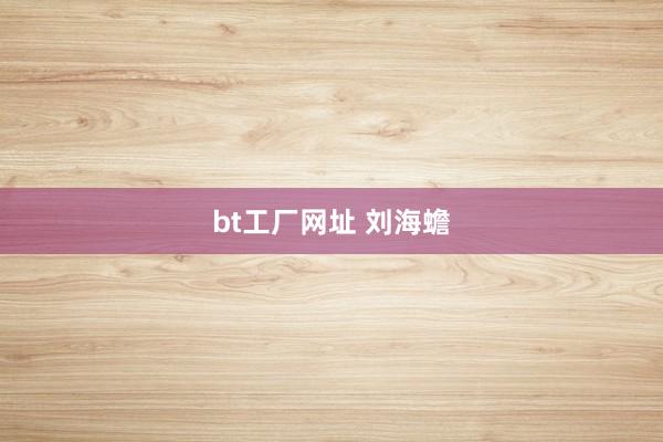 bt工厂网址 刘海蟾
