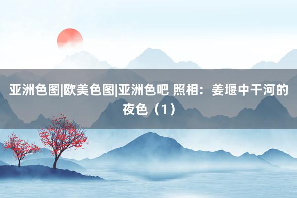 亚洲色图|欧美色图|亚洲色吧 照相：姜堰中干河的夜色（1）